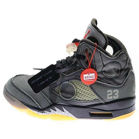 ×OFF-WHITE AIR JORDAN 5 RETRO SP オフホワイト エアジョーダン5