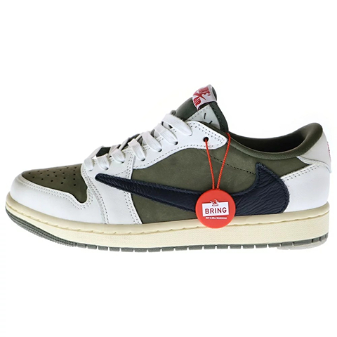 ×TRAVIS SCOTT AIR JORDAN 1 LOW OG SP Reverse Olive DM7866-200 トラヴィススコット エアジョーダン1 リバースオリーブ
