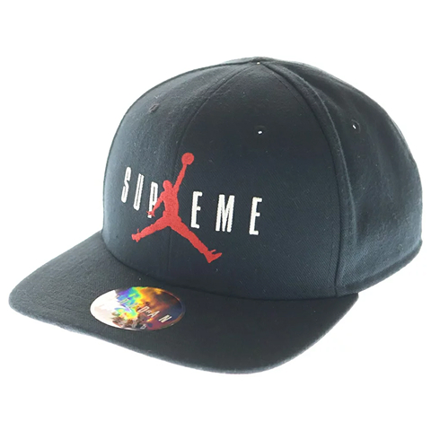 15AW ×NIKE Jordan 6-Panel cap ナイキ ジョーダン ロゴ刺繍 6パネル ベースボールキャップ